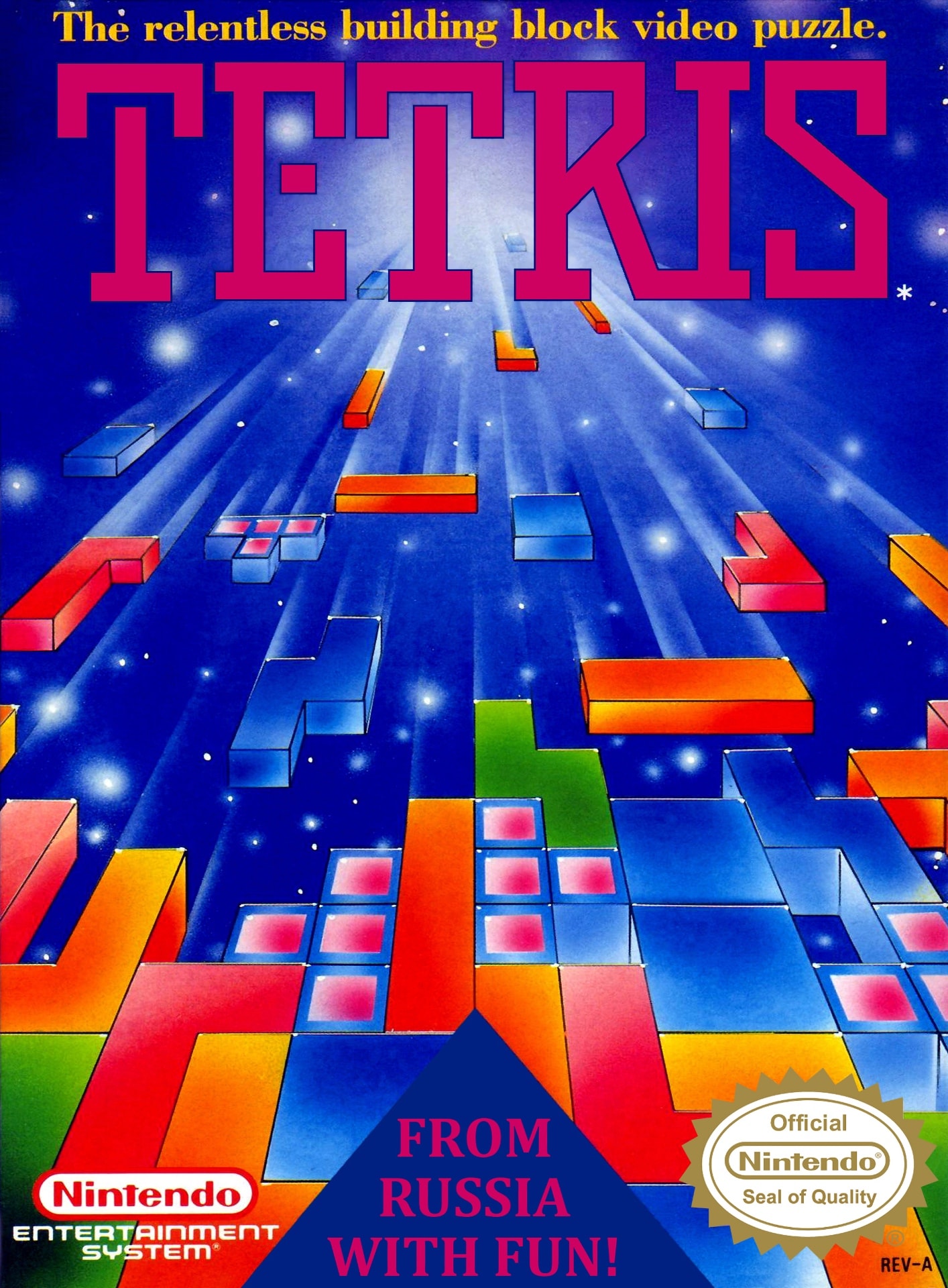 Tetris (NES) box art